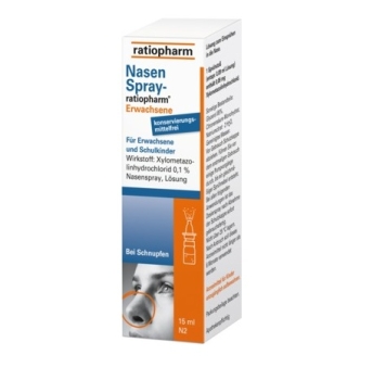 NasenSpray-ratiopharm® Erwachsene und Schulkinder - 15ml