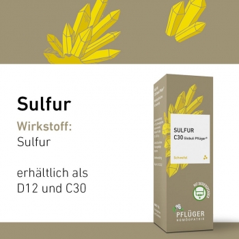 Pflüger - Globuli Sulfur - 10g