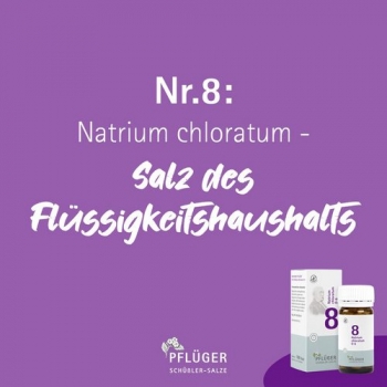 Pflüger - Schüssler Salz Nr. 8 - Natrium chloratum D4 - Creme 75g