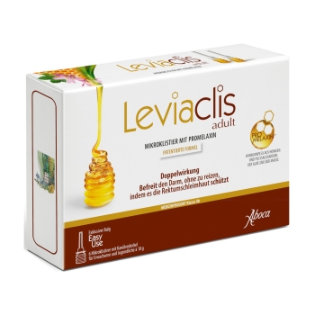 Aboca - LeviaClis Adult mit Promelaxin - 6 Mikroklistiere für Erwachsene