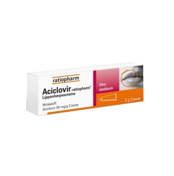 Aciclovir - ratiopharm - Lippenherpescreme 2g