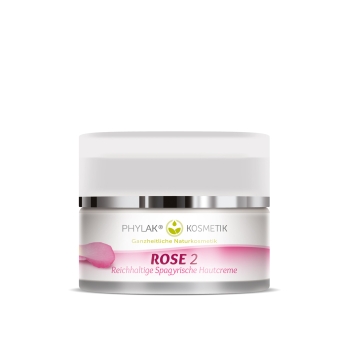 Reichhaltige Spagyrische Hautcreme Rose 2 - 50ml