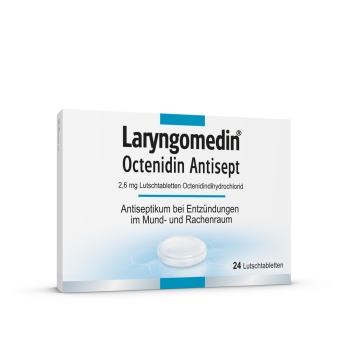 Laryngomedin Octenidin Antisept - 24 Lutschtabletten