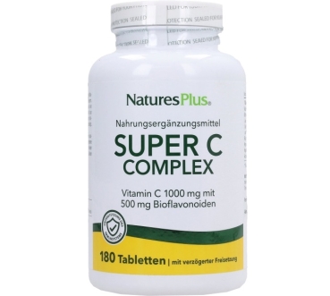 Natures Plus - Vitamin C - Komplex 1000mg - 180 Tabletten