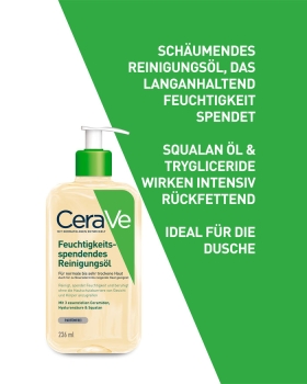CeraVe - Feuchtigkeitsspendendes Reinigungsöl