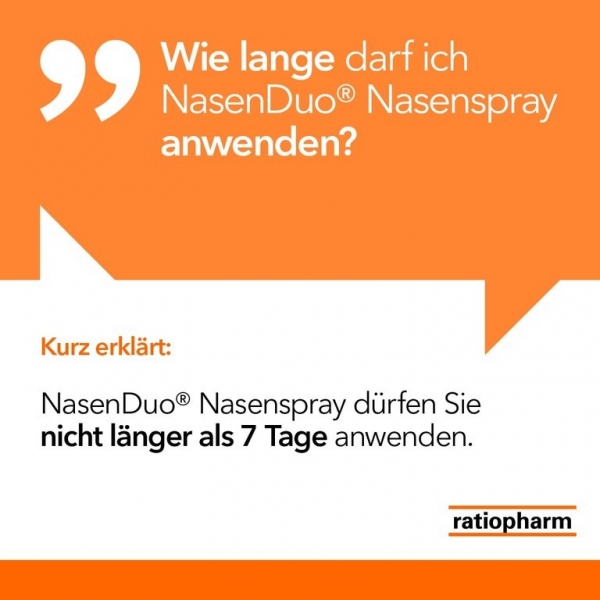 NasenDuo® Ratiopharm Nasenspray - 10ml