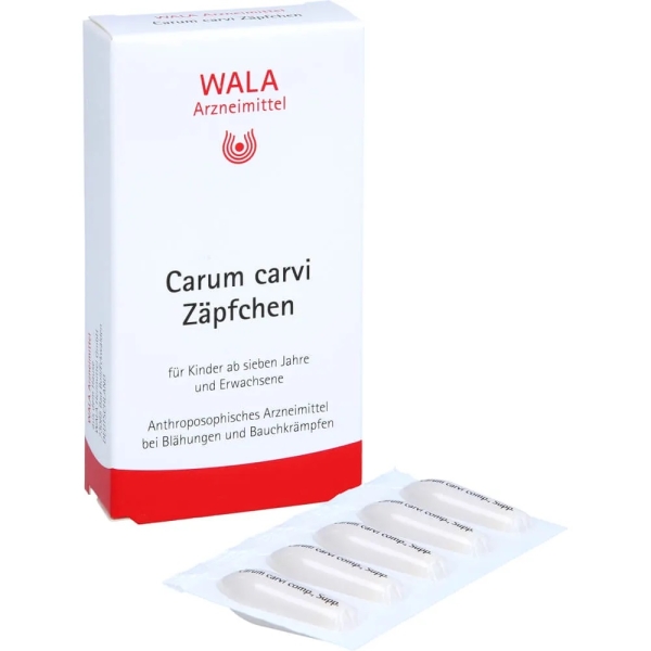 Wala - Carum carvi Zäpfchen - 10x2g