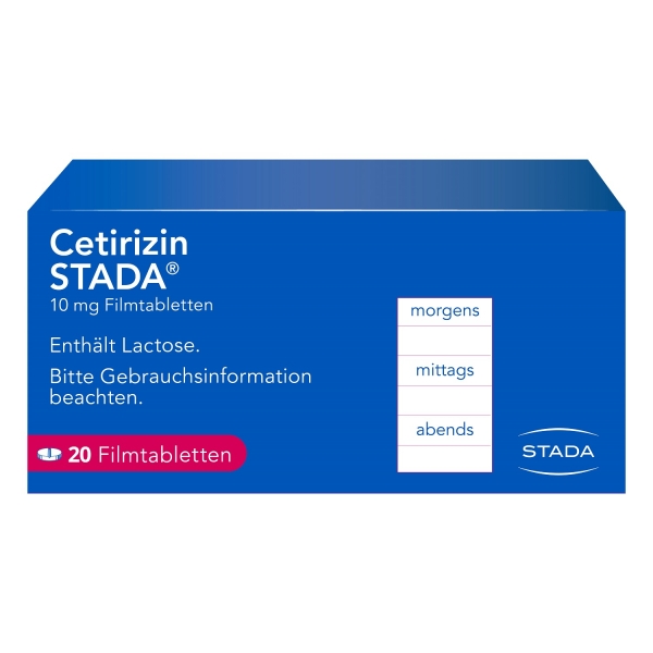 Cetirizin STADA® 10 mg - Filmtabletten