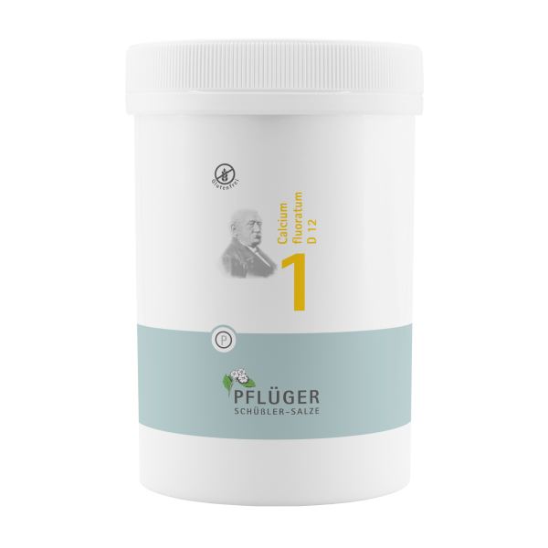 Pflüger - Schüssler Salz Nr. 1 - Calcium fluoratum D12 - Tabletten