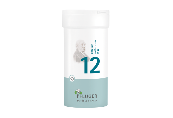 Pflüger - Schüssler Salz Nr. 12 - Calcium sulfuricum D6 - Pulver 100g
