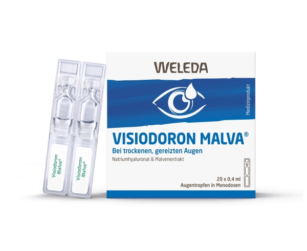 Weleda - Visiodoron Malva Augentropfen 20x0,4ml
