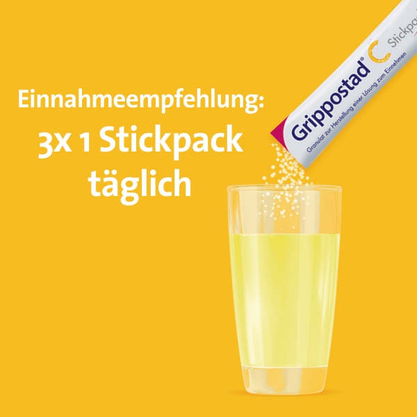 Grippostad Stickpack - 12 Beutel Granulat