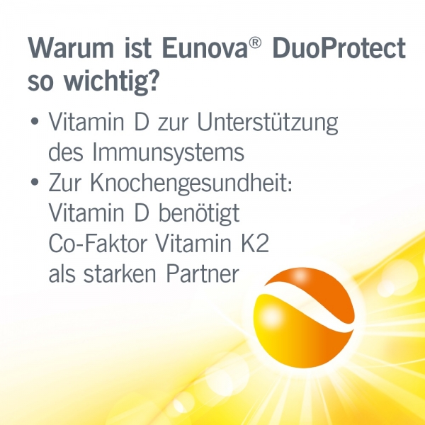 EUNOVA® DuoProtect - 4000I.E/80µg - Kapseln