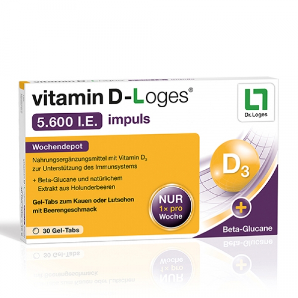 Dr. Loges - Vitamin D Loges 5600 I.E. Impuls