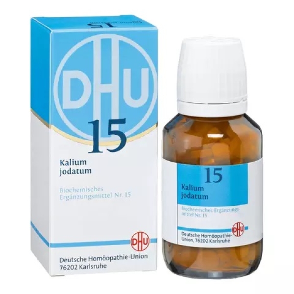 DHU - Schüssler Salz Nr. 15 - Kalium jodatum D6 - Tablette