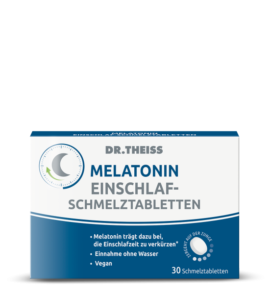 DR. THEISS - Melatonin Einschlaf-Schmelztabletten - 30St.