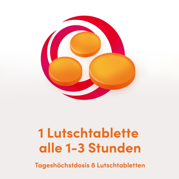 Lemocin gegen Halsschmerzen - Orange - Lutschtabletten