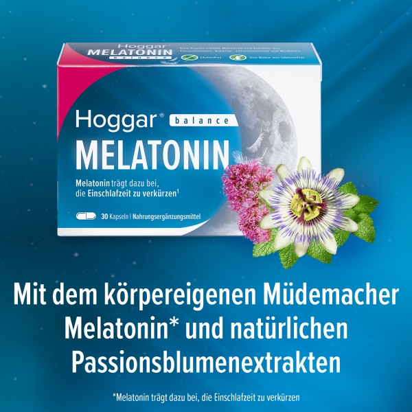 Hoggar® Melatonin Balance - 30 Kapseln