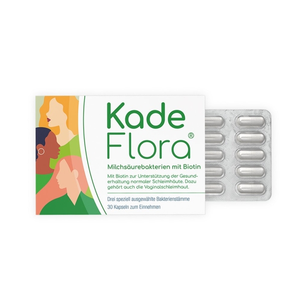 KadeFlora Milchsäurebakterien mit Biotin - 30Kapseln