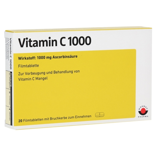 Vitamin C 1000mg Tabletten 20St.