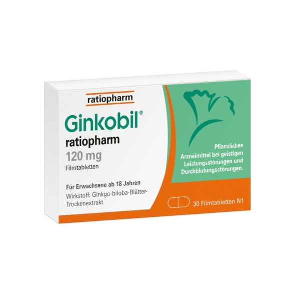 Ginkobil® ratiopharm 120 mg - Filmtabletten