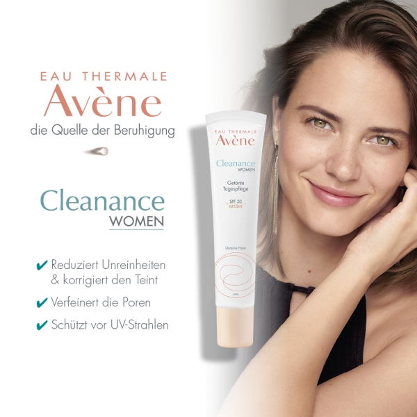 Avene - Cleanance Woman getönte Tagespflege SPF30 - 40ml