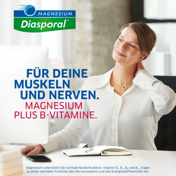 Magnesium Diasporal Pro Depot Muskeln und Nerven - 30 Direktsicks