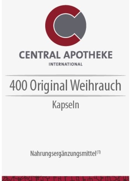 Central - Weihrauch 400 Original - Kapseln