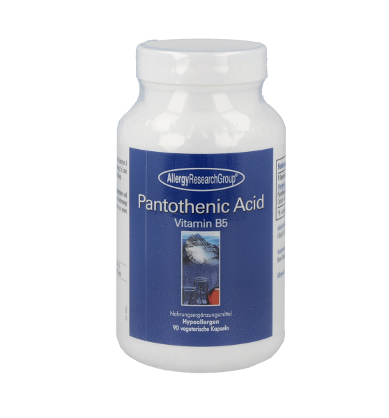 Allergy Research - Panthothensäure (Vitamin B5) - 90 Kapseln