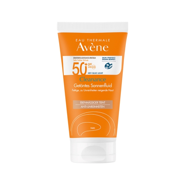 Avene - Cleanance Getöntes Sonnenfluid SPF 50+ - 50ml