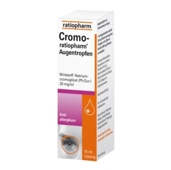 Cromo-ratiopharm Augentropfen - 10ml