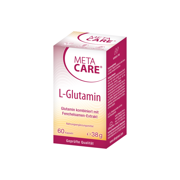 META-CARE - L-Glutamin - 60 Kapseln