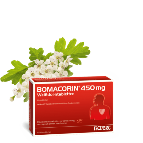 Hevert - Bomacorin 450 mg Weißdorntabletten