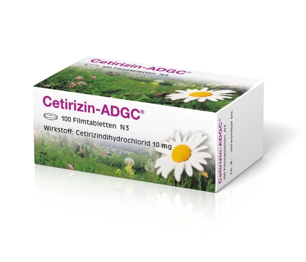 Cetirizin ADGC 10mg Tabletten