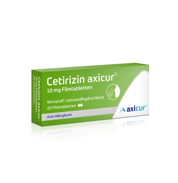Cetirizin Axicur 10mg Tabletten