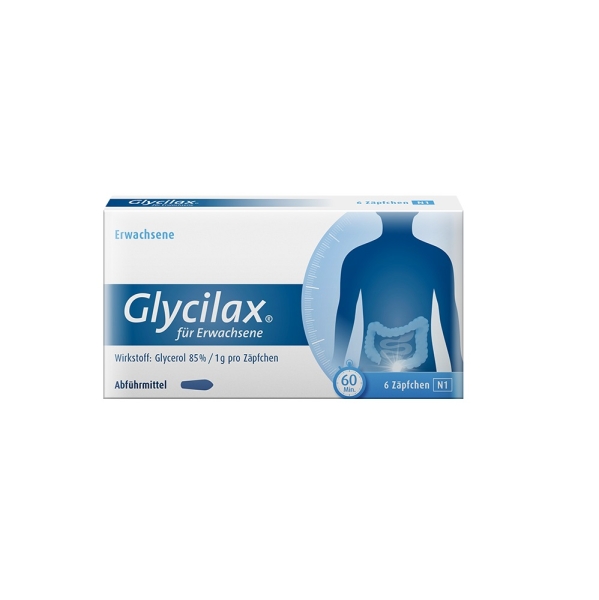 Glycilax für Erwachsene - Zäpfchen