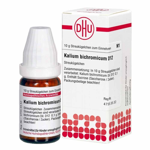 DHU Kalium bichromicum D12 Globuli 10g