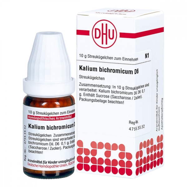 DHU Kalium bichromicum D6 Globuli 10g