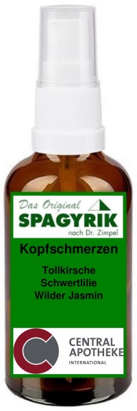 Spagyrik - Kopfschmerz Spray 50ml