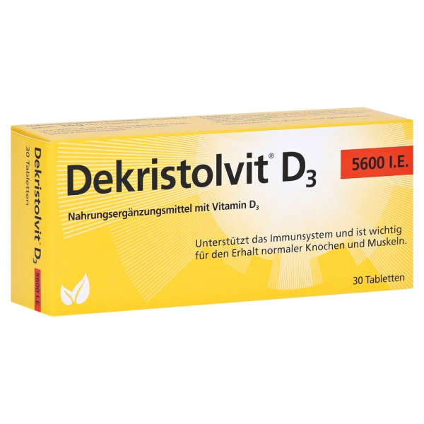 Dekristolvit - D3 5600 I.E. - 30 Tabletten