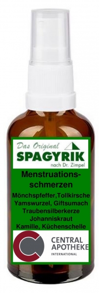 Spagyrik - Menstruationsschmerzen Spray 50ml