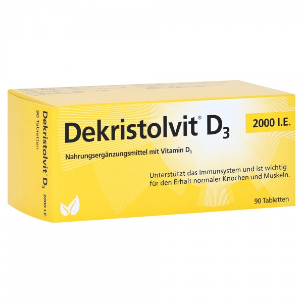 Dekristolvit - D3 2000 I.E. - 90 Tabletten