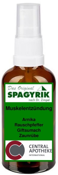 Spagyrik - Muskelentzündung Spray 50ml