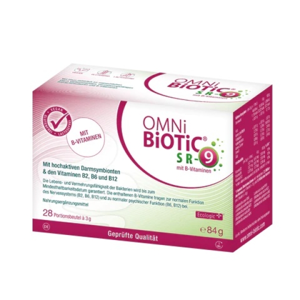 OMNi BiOTiC SR 9 mit B-Vtaminen - 28x3g Sachets