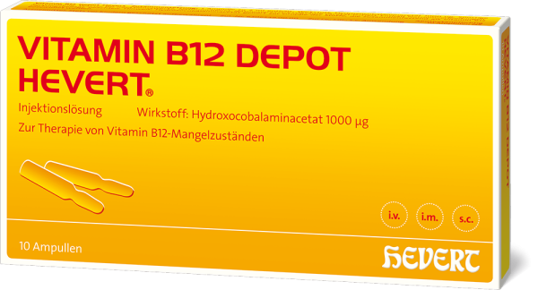 Hevert - Vitamin B12 Depot Hevert - 10 Ampullen