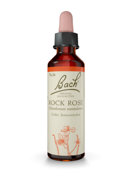 Original Bachblüte Rock Rose Nr. 26 - 20ml