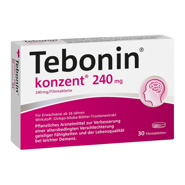 Tebonin konzent 240mg - Tabletten