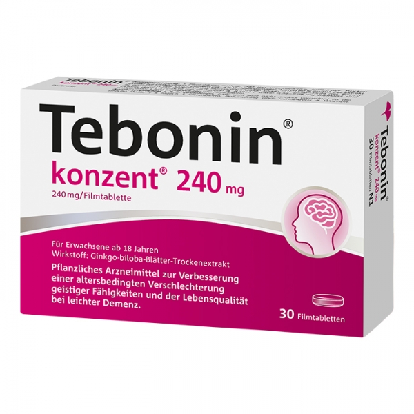 Tebonin konzent 240mg - Tabletten
