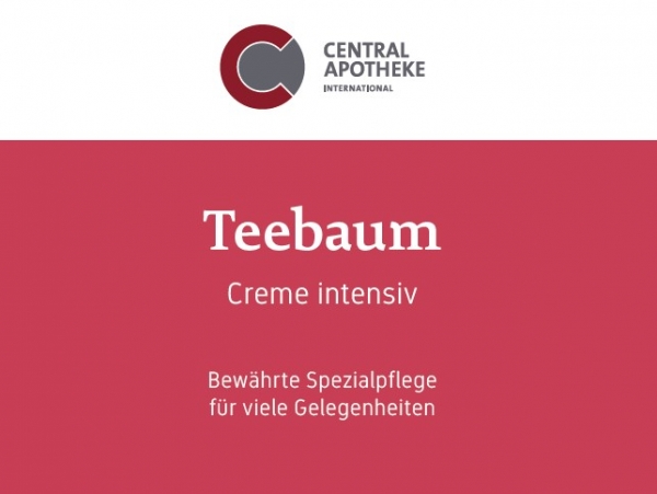 Central - Teebaumcreme Intensiv - 50ml