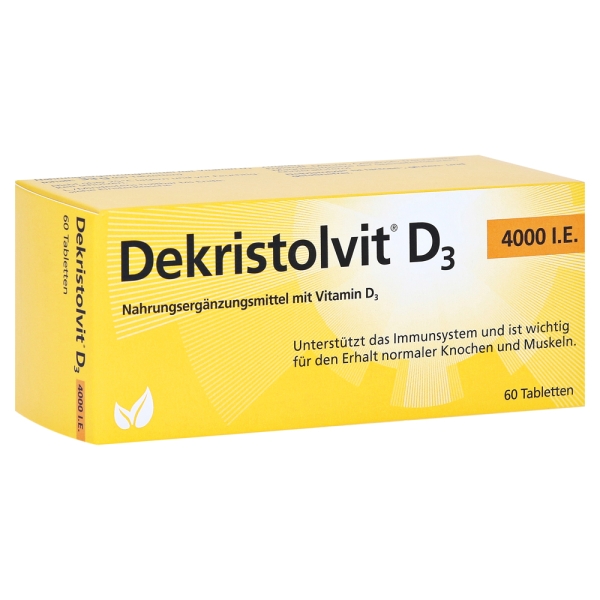 Dekristolvit - D3 4000 I.E. - 60 Tabletten